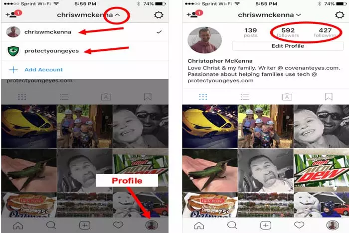 find instagram inactive followers