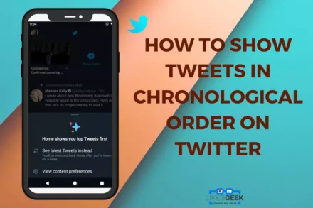 How to Show Tweets in Chronological Order on Twitter