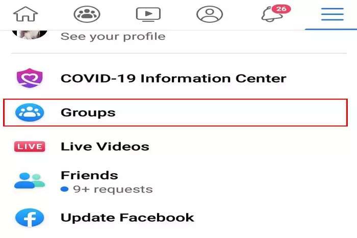Information regarding the deletion of Facebook groups