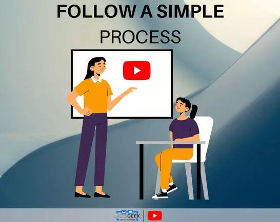 Follow a simple process.