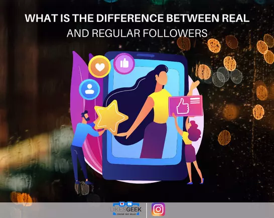 Was ist der Unterschied zwischen realen und regulären Followern?