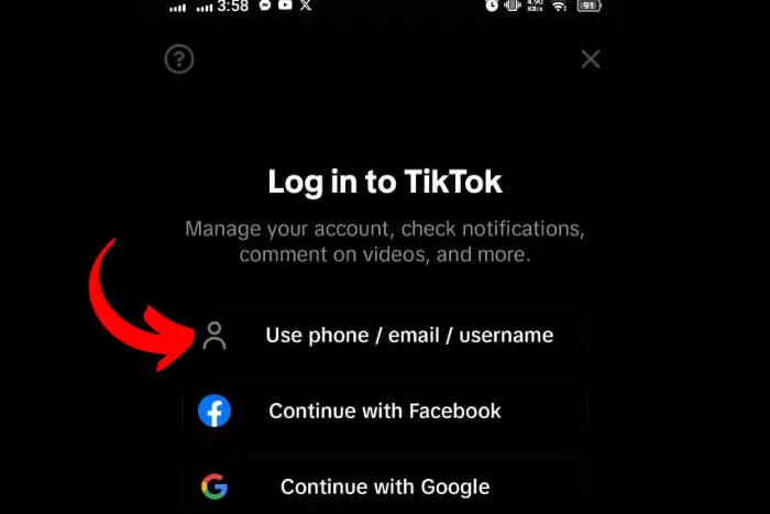 tiktok account recovery without email