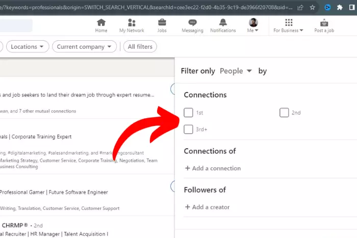 3rd-Degree Connection Mean On LinkedIn
