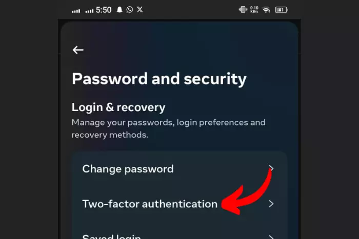 Create Two-Factor Authentication