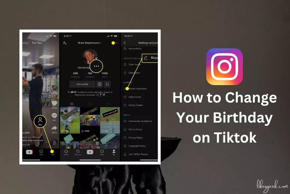 How to Change Your Birthday on Tiktok
