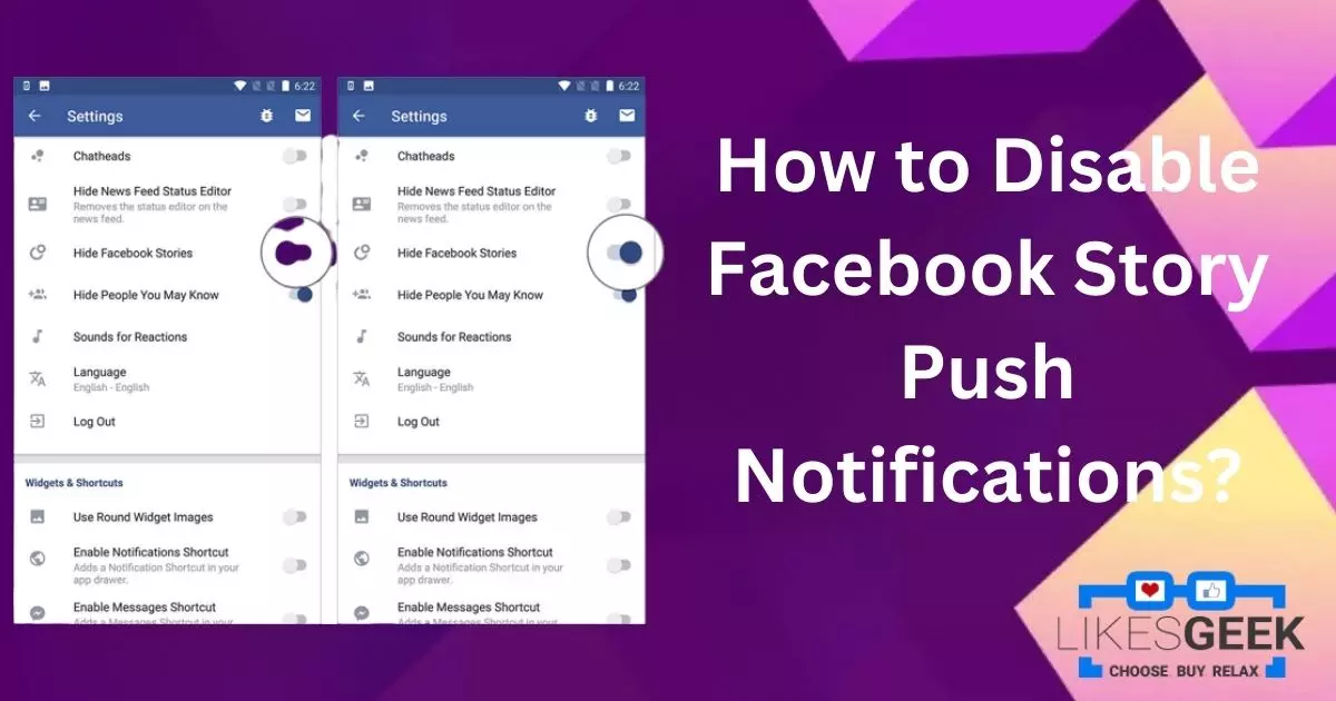 How to Disable Facebook Story Push Notifications