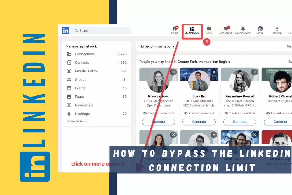 How to Bypass the Linkedin Connection Limit