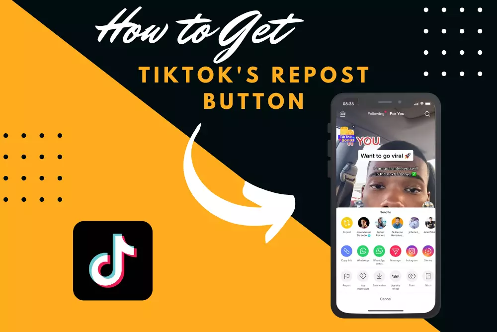 How to Get Tiktok’s Repost Button