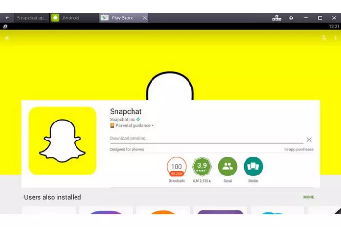 Using Snapchat on the web 