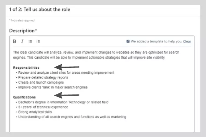 Job Posts on LinkedIn
