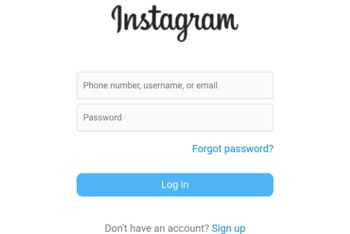 login details