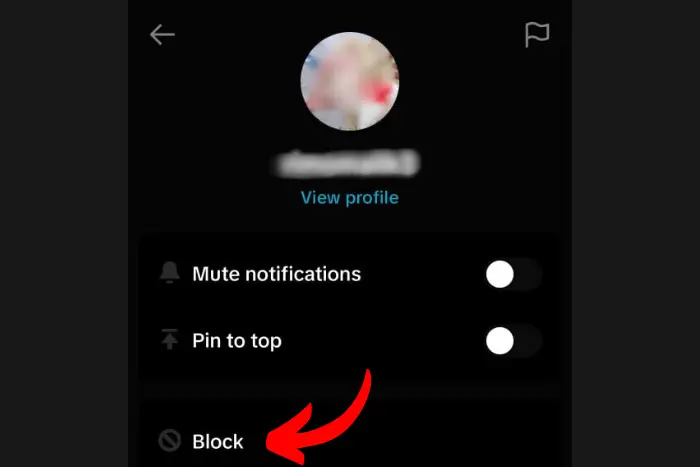 what happens when you block someone on tiktok