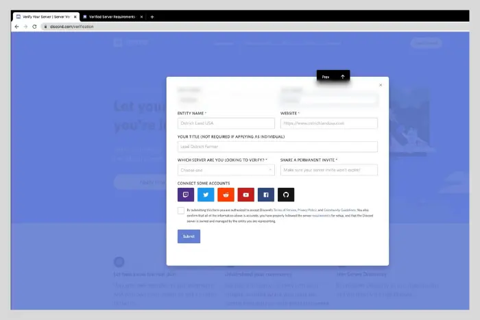 Get Verified on Discord