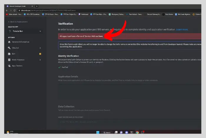 Verifying Member in Discord Server
