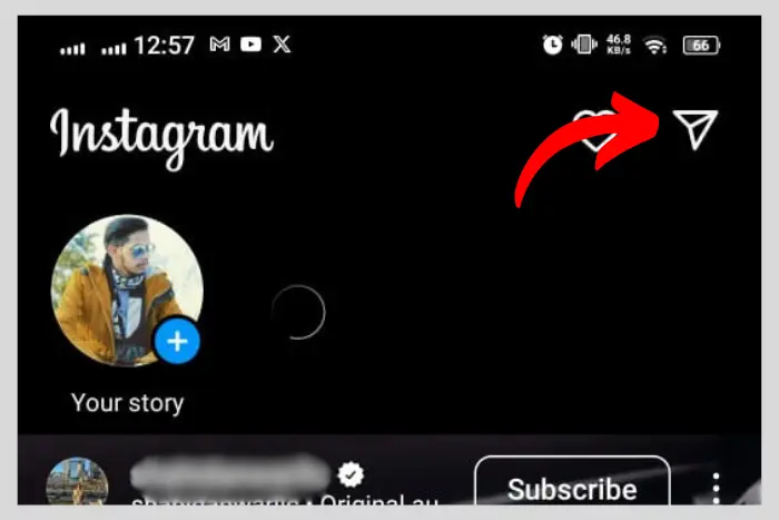 disable vanish mode instagram
