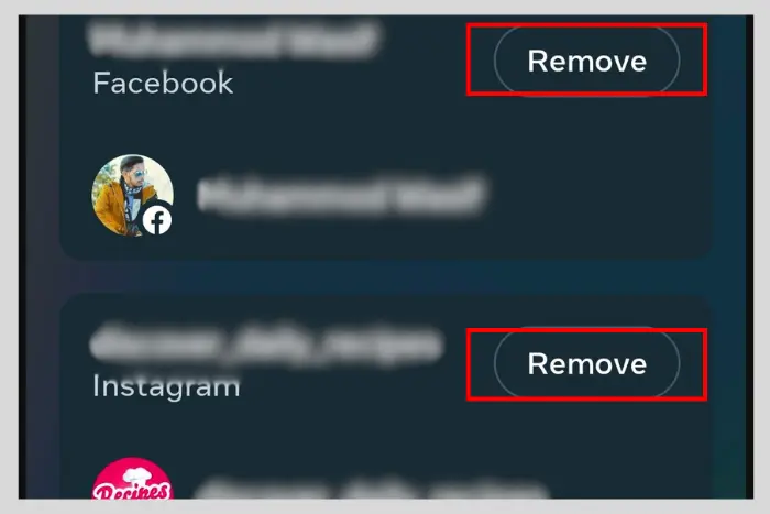 delete a profile on facebook