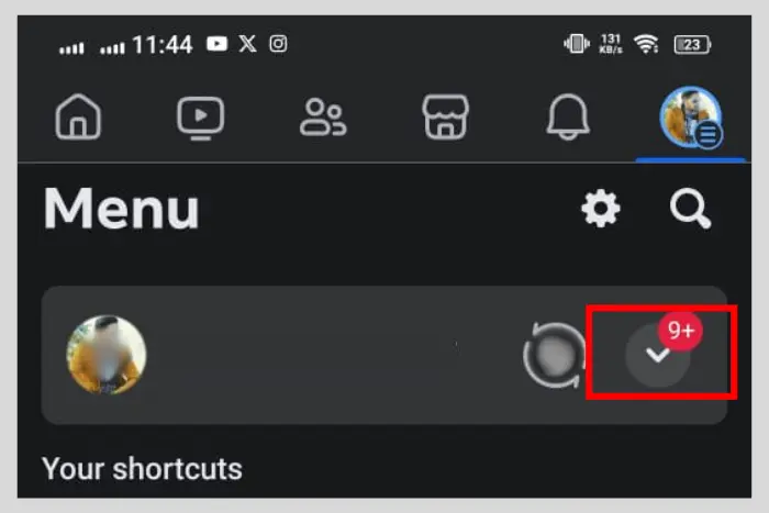 remove account from facebook